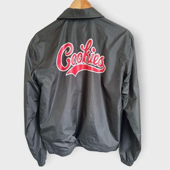 Cookies black coaches jacket, men’s small - Picture 3 of 5
